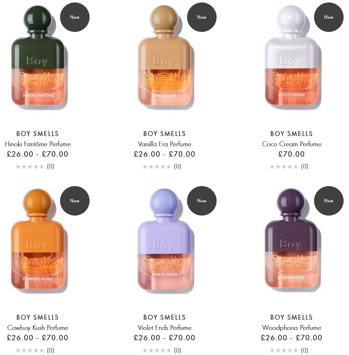 Boy Smells Perfumes at Space NK Boy Smells Perfumes at Space NK