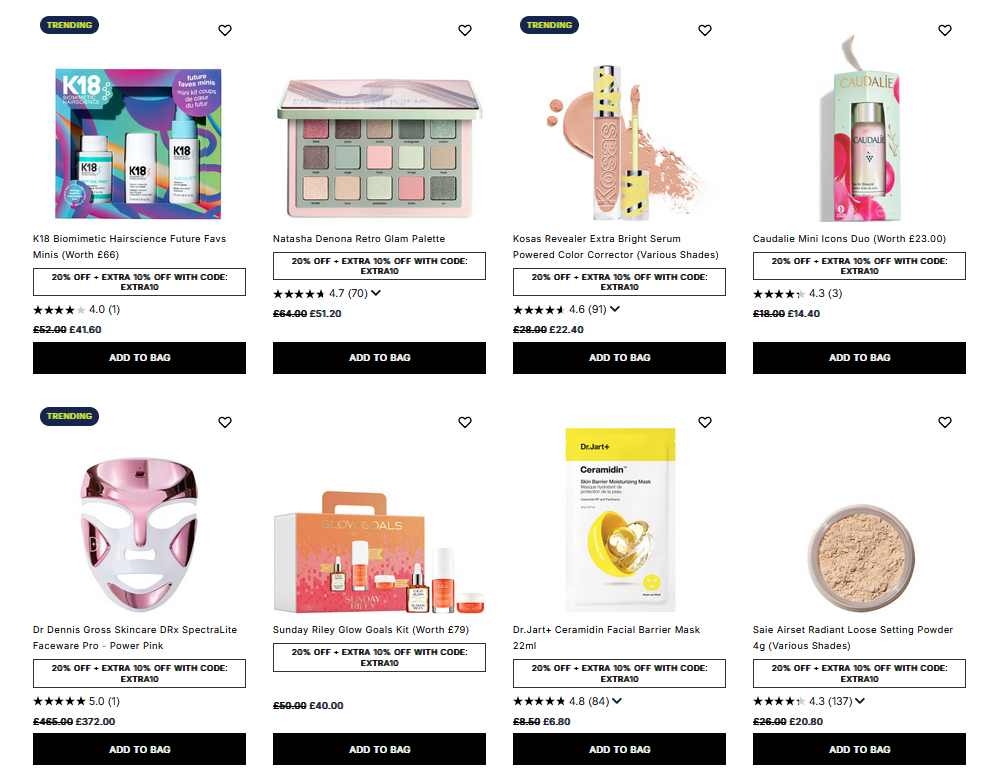 20% off selected at Cult Beauty 20% off selected at Cult Beauty