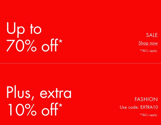 Up to 70% off sale at Harvey Nichols Up to 70% off sale at Harvey Nichols