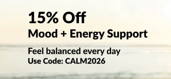15% off Mood + Energy Support at iHerb 15% off Mood + Energy Support at iHerb