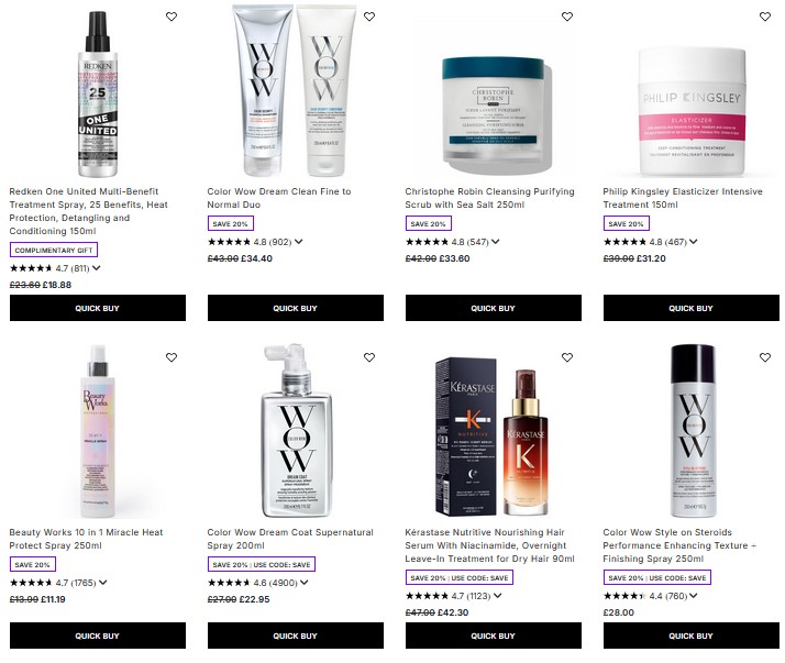 25% off selected Haircare at Lookfantastic 25% off selected Haircare at Lookfantastic