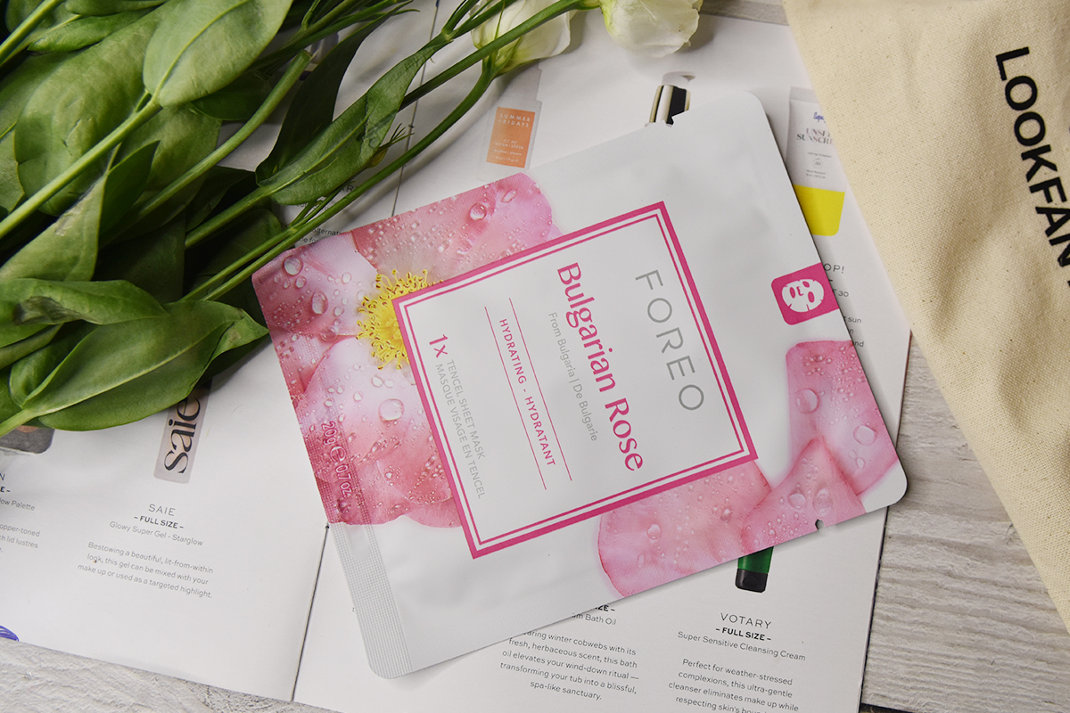 FOREO Bulgarian Rose Moisture-Boosting Sheet Face Mask